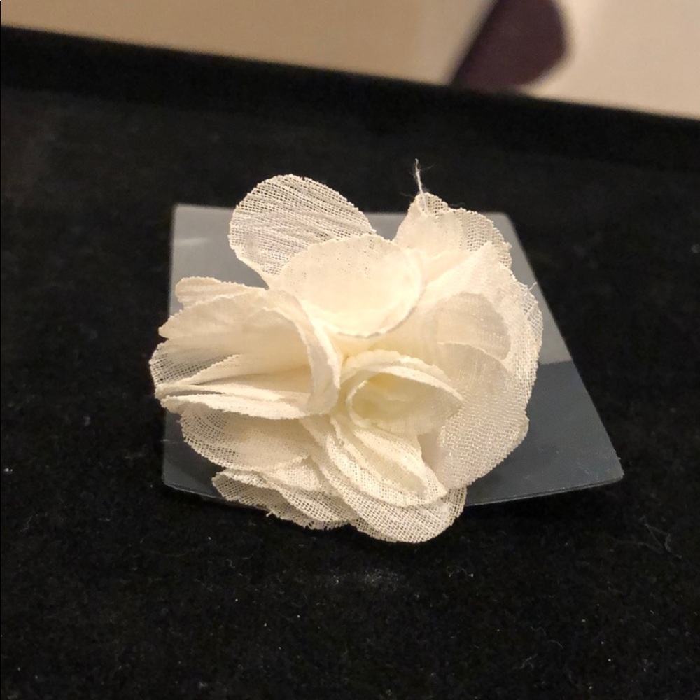 Fabric Flower Fashion Ring - NWT